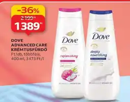 Auchan Dove Advanced Care Krémtusfürdő ajánlat