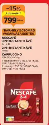 Auchan NESCAFÉ 3in1 instant kávé ajánlat