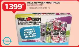 Auchan HELL NEW GEN MULTIPACK ajánlat