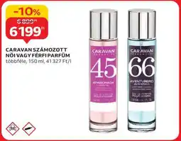 Auchan Caravan Számozott Női vagy Férfi Parfüm ajánlat