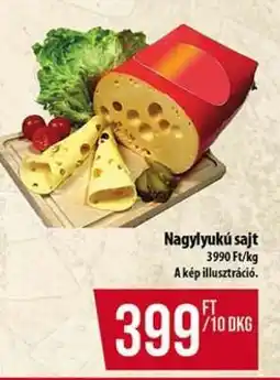 Coop Nagylukú sajt ajánlat