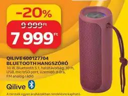 Auchan QILIVE 600127704 Bluetooth Hangszóró ajánlat