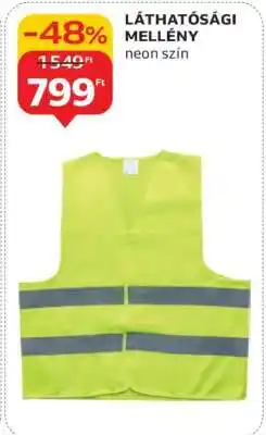 Auchan LÁTHATÓSÁGI MELLÉNY ajánlat