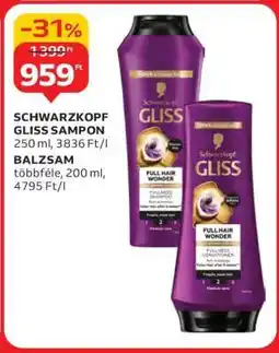 Auchan SCHWARZKOPF GLISS SAMPON ajánlat