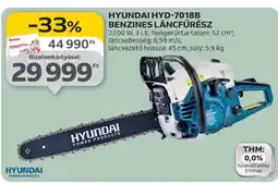 Auchan HYUNDAI HYD-7018B BENZINES LÁNCFŰRÉSZ ajánlat