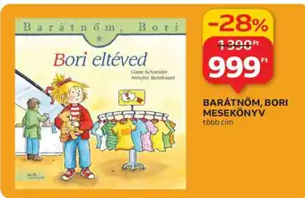 Auchan BARÁTNŐM, BORI MESEKÖNYV ajánlat