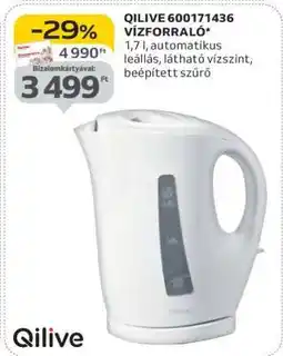 Auchan QILIVE 600171436 VÍZFORRALÓ ajánlat