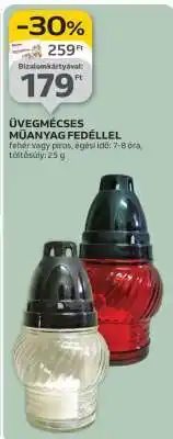Auchan Üvegmécses műanyag fedéllel ajánlat