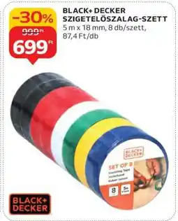 Auchan BLACK+DECKER SZIGETELŐSZALAG-SZETT ajánlat