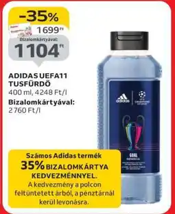 Auchan ADIDAS UEFA11 TUSFÜRDŐ ajánlat