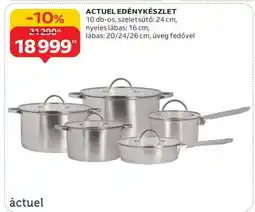 Auchan ACTUEL EDÉNYKÉSZLET ajánlat