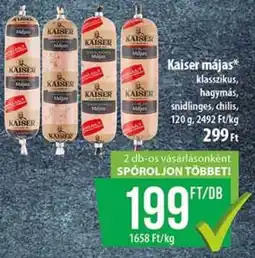 Coop KAISER Májas ajánlat