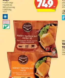 ALDI Primana Rántott Trappista Sajt ajánlat