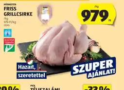 ALDI Friss Grillcsirke ajánlat