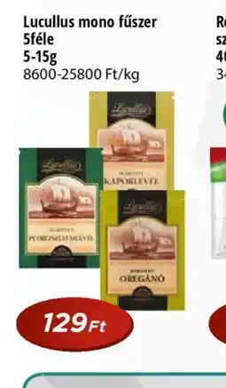 Real Lucullus mono fűszer ajánlat