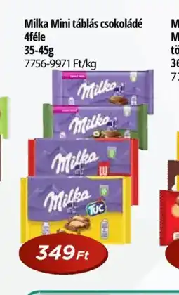 Real Milka Mini táblás csokoládé ajánlat