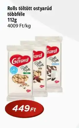Real Rolls töltött ostyarúd ajánlat