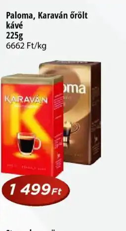 Real Paloma, Karaván őrölt kávé ajánlat