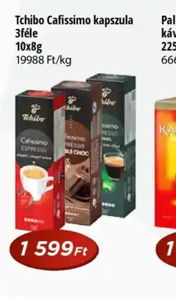 Real Tchibo Cafissimo kapszula ajánlat
