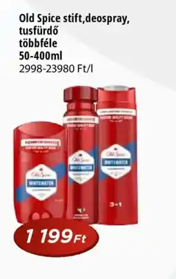 Real Old Spice stift, deospray, tusfürdő ajánlat