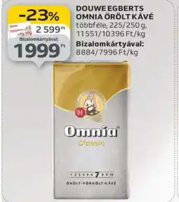 Auchan Douwe Egberts Omnia Őrölt Kávé ajánlat