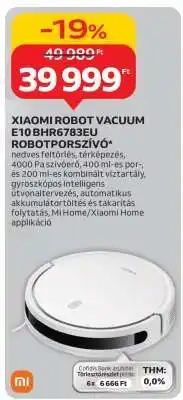 Auchan XIAOMI ROBOT VACUUM E10 BHR6783EU ROBOTPORSZÍVÓ ajánlat