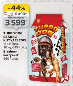 Auchan Turbo Dog Száraz Kutyaeledel ajánlat