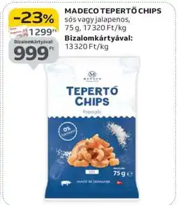 Auchan MADECO TEPERTŐ CHIPS ajánlat