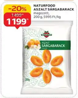 Auchan Naturfood Aszalt Sárgabarack ajánlat