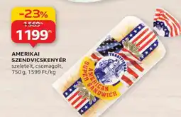 Auchan Amerikai Szendvicskenyér ajánlat