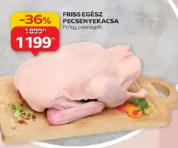 Auchan Friss egész pecsenyekacsa ajánlat