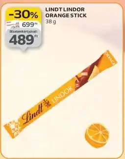 Auchan LINDT LINDOR ORANGE STICK ajánlat