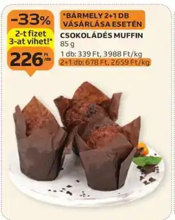 Auchan Csokoládés Muffin ajánlat