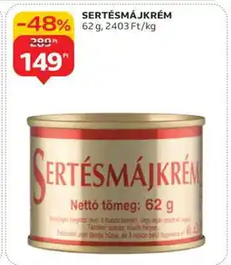 Auchan Sertésmájkrém ajánlat