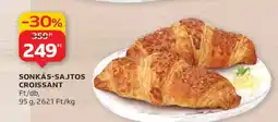 Auchan Sonkás-sajtos croissant ajánlat