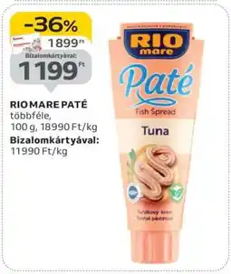 Auchan RIO MARE Paté ajánlat