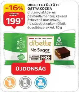Auchan Dibette Töltött Ostyakocka ajánlat