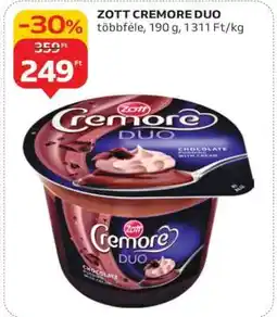 Auchan ZOTT CREMORE DUO ajánlat