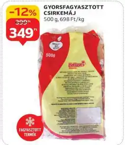 Auchan Gyorsfagyasztott csirkemáj ajánlat