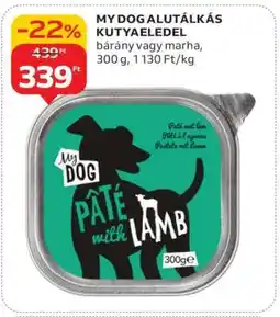 Auchan MY DOG Alutálkás Kutyaeledel ajánlat