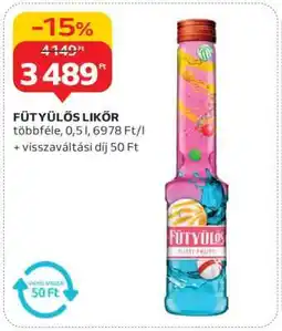 Auchan Fütyülős likőr ajánlat