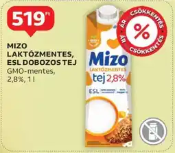 Auchan Mizo Laktózmentes ESL Dobozos Tej ajánlat