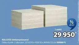 JYSK ROLSTED dohányzóasztal ajánlat