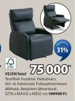 JYSK VEJEN fotel ajánlat