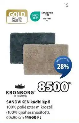 JYSK SANDVIKEN kádkilépő ajánlat
