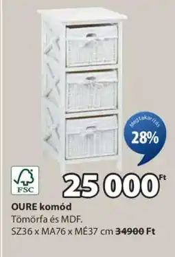 JYSK OURE komód ajánlat