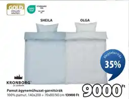 JYSK KRONBORG Pamut ágyneműhuzat-garnitúrák ajánlat
