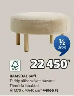 JYSK RAMSDAL puff ajánlat