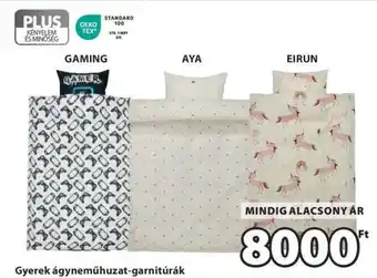 JYSK Gyerek ágyneműhuzat-garnitúrák ajánlat