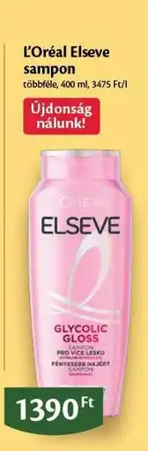 EcoFamily L'oreal Elseve sampon ajánlat
